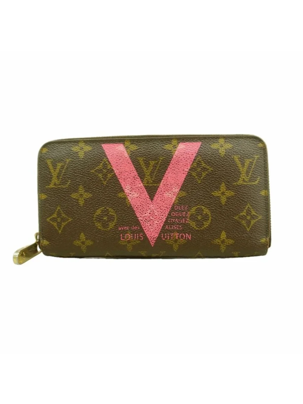 Louis Vuitton Wallet Monogram Zippy Grenard